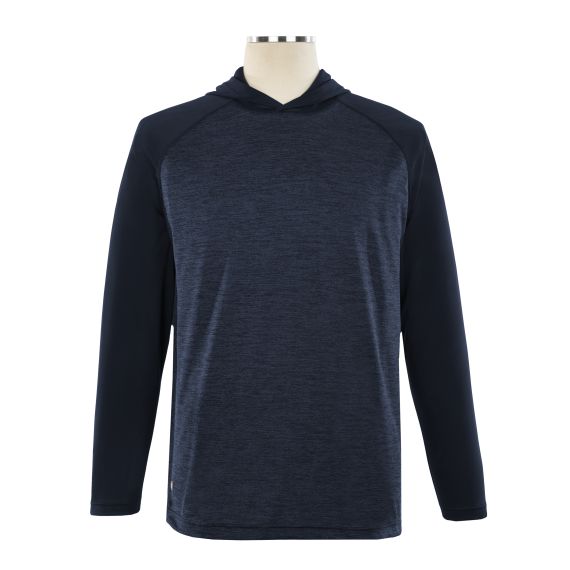 Heathered Long Sleeve Performance Lite Hoody - Unisex