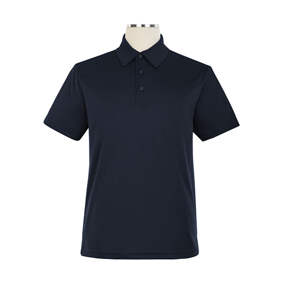 Full size image of Short Sleeve Performance Golf Shirt - Male (in color NAVY)