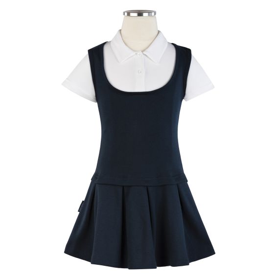 2 in 1 pleated dress