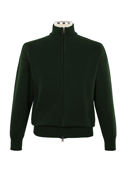 Thumbnail of Full Zip Cardigan - Unisex (in color Green)