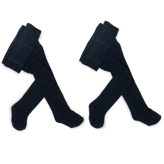 Full size image of Tights-2 Pack (in color NAVY)