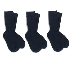 Thumbnail of Dress Socks-3 Pack (in color NAVY)