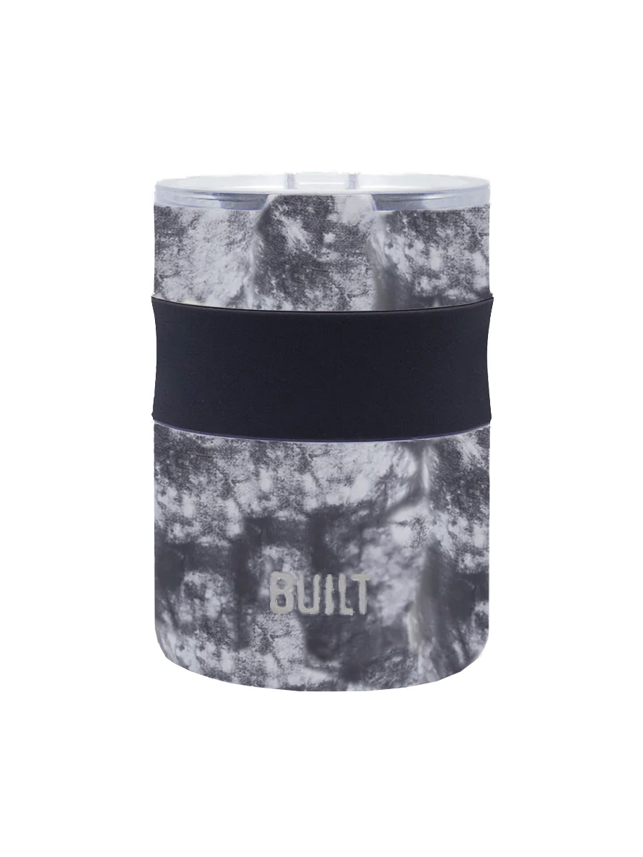 Full size image of BUILT 12 OZ VACUUM INSULATED DSK MUG BLACK MARBLE (in color GREY MARBLE)