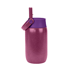 LUNCH PRODUCTS - Pivot Mini Water Bottle - Pink Glitter 10 oz