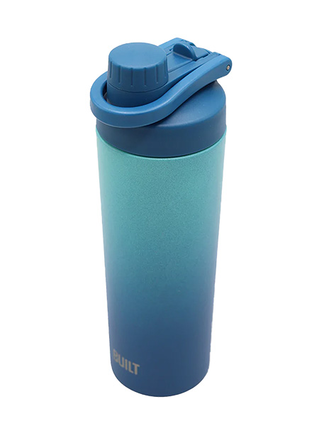 LUNCH PRODUCTS - BUILT 24 OZ MULTIFUNCTION BOTTLE BLUE OMBRE