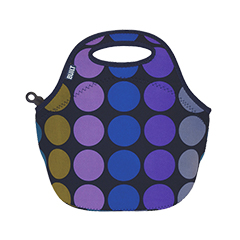 Thumbnail of Built NY Gourmet Plum Dot Lunch Tote (in color PLUM)