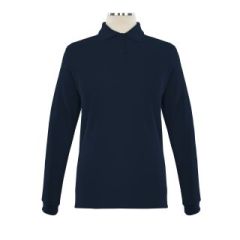 Thumbnail of Clearance Long Sleeve Golf Shirt - Female (in color NAVY)