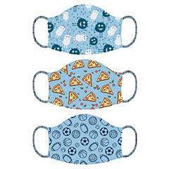 Thumbnail of FULL OF BEANS PPE: Designed by Kids & Teens for Kids & Teens - 3 pack (in color Blue)