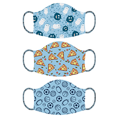 MASKS - FULL OF BEANS PPE: Designed by Kids & Teens for Kids & Teens - 3 pack
