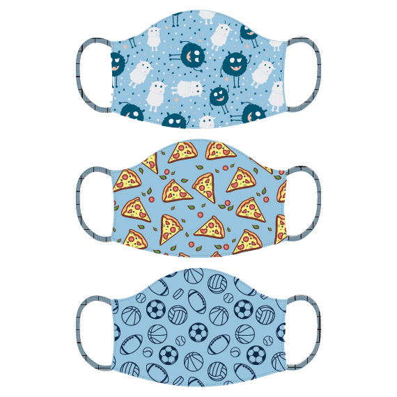 FULL OF BEANS PPE: Designed by Kids & Teens for Kids & Teens - 3 pack