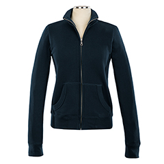 Thumbnail of Full Zip Sweat Top - Female (in color NAVY)