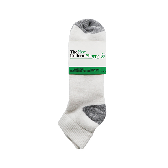 Full size image of Athletic Sock 3 Pack (in color WHITE)