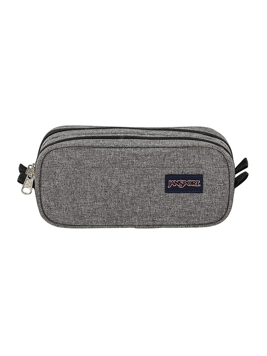Full size image of Large Size Accessory Pouch - JANSPORT - In Grey Letterman Poly (in color Grey)