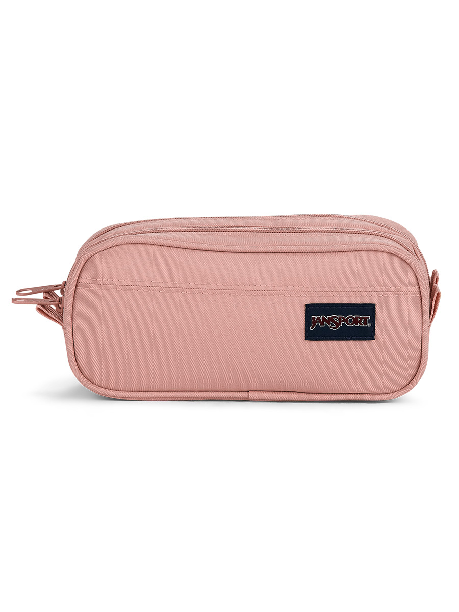 Full size image of Large Size Accessory Pouch - JANSPORT - In Misty Rose (in color ROSE)