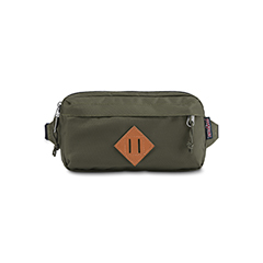 FANNY PACKS - 'WAISTED' - JANSPORT Waist Bag - in Black Ballistic Nylon