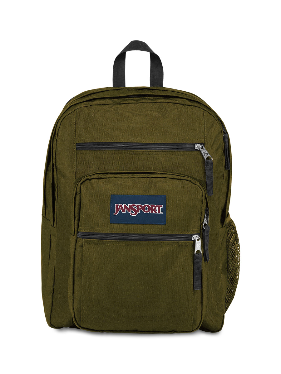 Full size image of BIG STUDENT' - Jansport Knapsack - in Army Green (in color Green)