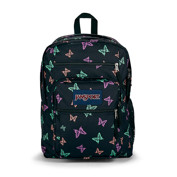 Full size image of 'BIG STUDENT' - Jansport Knapsack - in Bad Butterfly (in color BAD BUTTERFLY)