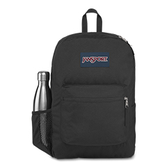 Thumbnail of 'CROSS TOWN' - Jansport Knapsack - in Black (in color BLACK)