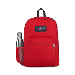 BACKPACKS - 'CROSS TOWN' - Jansport Knapsack - in Red Tape