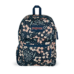 BACKPACKS - 'CROSS TOWN' - Jansport Knapsack - in Fields of Paradise