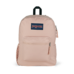 BACKPACKS - 'CROSS TOWN' - Jansport Knapsack - in Misty Rose