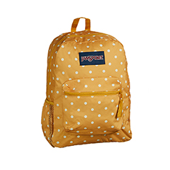 BACKPACKS - 'CROSS TOWN' - Jansport Knapsack - in Ditzy Dot