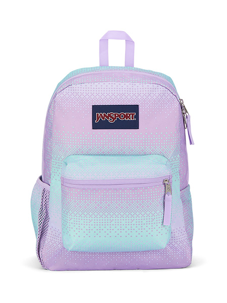 BACKPACKS - 'CROSS TOWN' - Jansport Knapsack - in 8 Bit Ombre