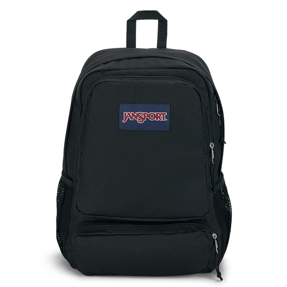 Full size image of 'DOUBLETON' - Jansport Knapsack - in Black (in color BLACK)