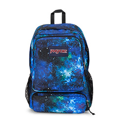 BACKPACKS - 'DOUBLETON' - Jansport Knapsack - in Cyberspace Galaxy