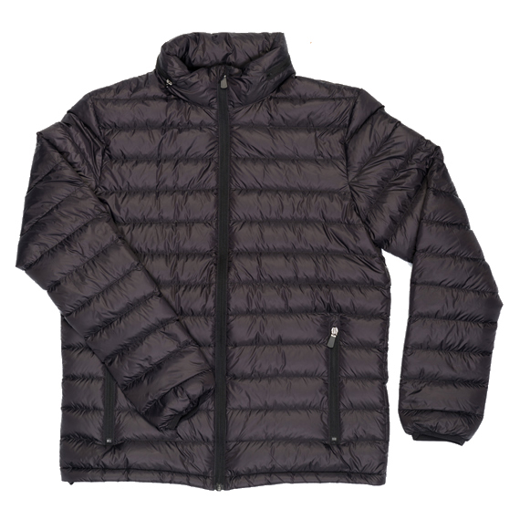 Full size image of Nanook Down Lite Performance Jacket - Male (in color BLACK)