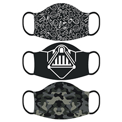 MASKS - OLD SKOOL PPE: Designed by Kids & Teens for Kids & Teens - 3 pack