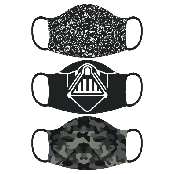 OLD SKOOL PPE: Designed by Kids & Teens for Kids & Teens - 3 pack