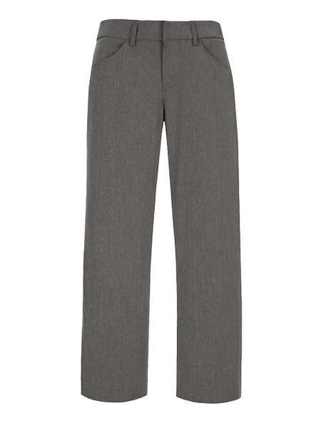 Thumbnail of Girls & Ladies Flat Front Dress Pant (in color Grey)