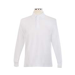 Polos - Long Sleeve Cotton Golf Shirt - Unisex