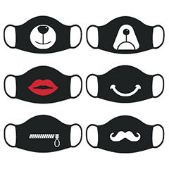 MASKS - PPE: Designed by Kids & Teens for Kids & Teens - 6 Pack