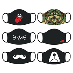 MASKS - PPE: Designed by Kids & Teens for Kids & Teens - 6 Pack