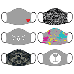MASKS - PPE: Designed by Kids & Teens for Kids & Teens - 6 Pack