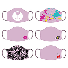 MASKS - PPE: Designed by Kids & Teens for Kids & Teens - 6 Pack